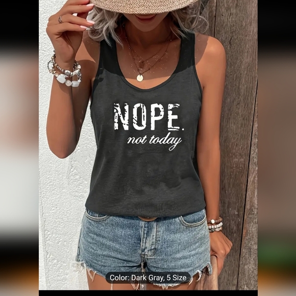 Beside Me Today Tank Top